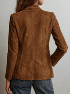 Isabella™ | Blazer vintage marrón